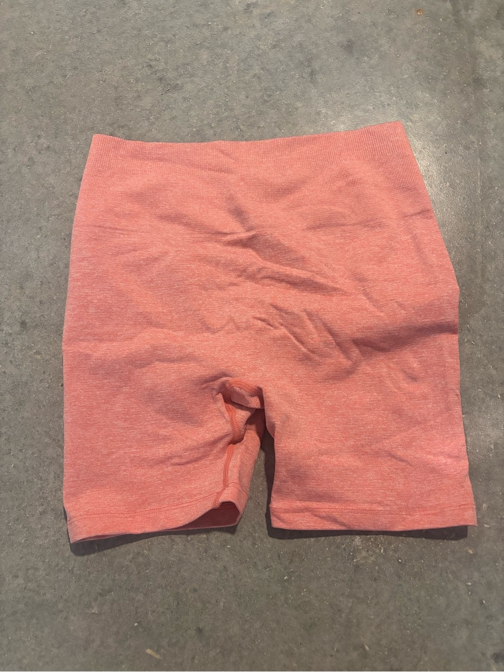 TLF Seamless High-Waist Women’s Bike Shorts - Heather Coral